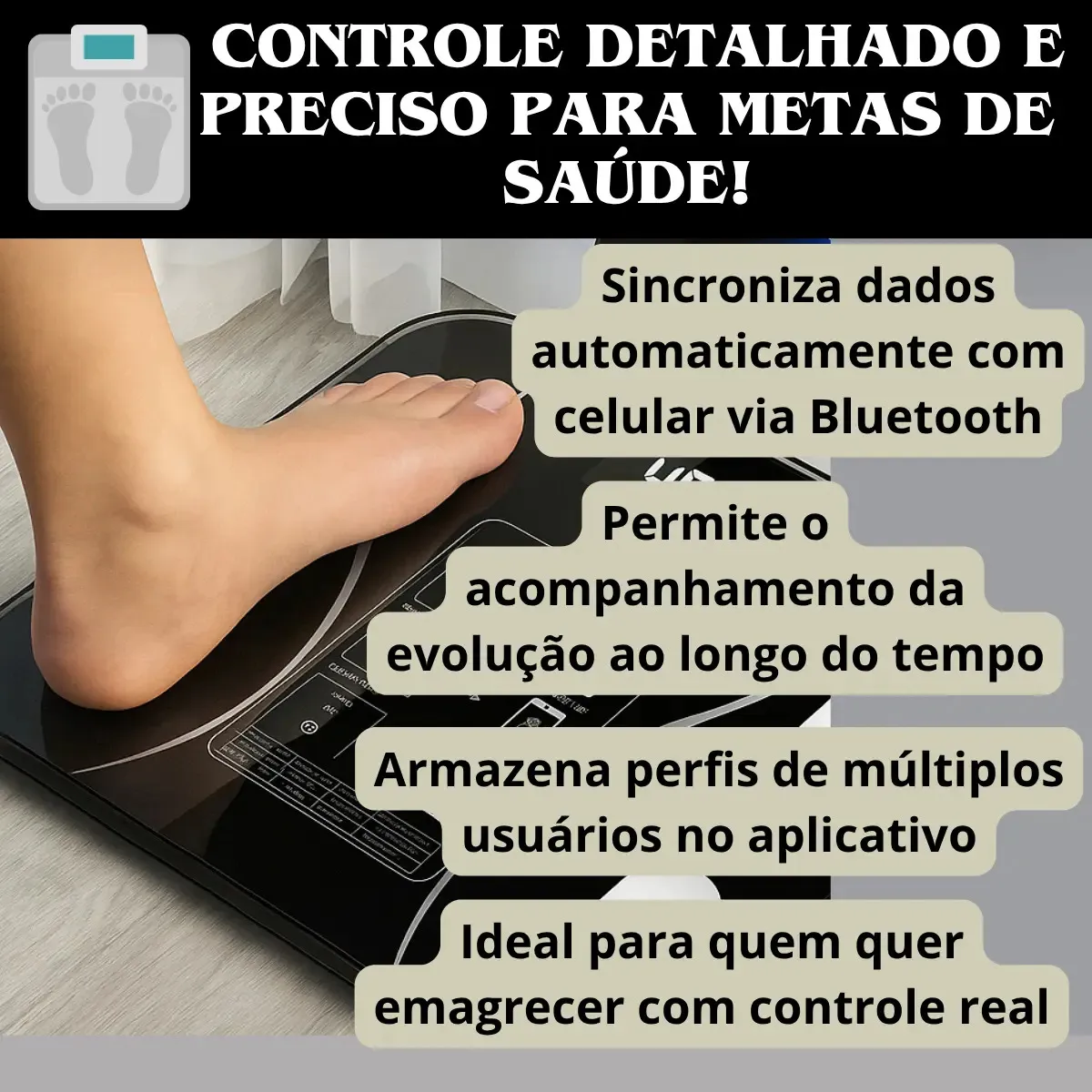 Balança de Piso Digital - Top Rio, foto 4