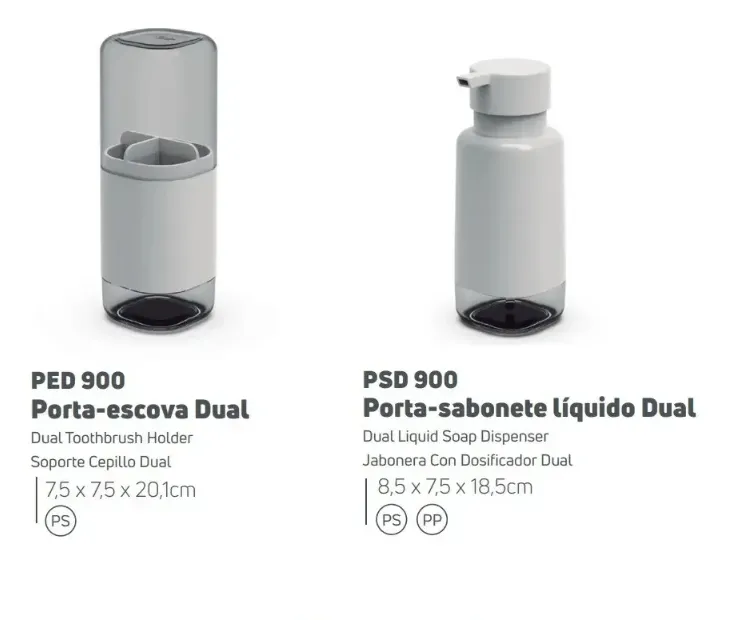 Kit Dual para Banheiro - Branco - OU, foto 5