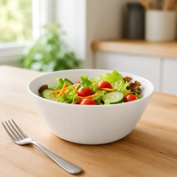 Bowl de Opalina 550ml Branco Yins