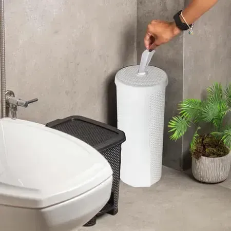 Porta Papel Higiênico - Branco - Paramount