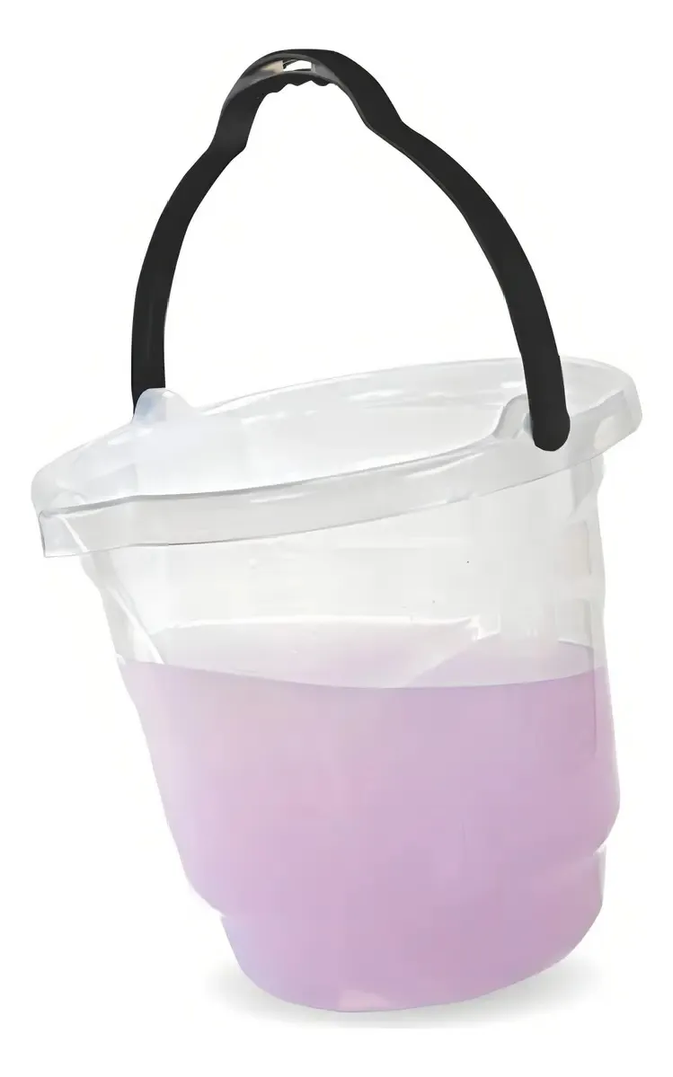 Balde Transparente com Alça - 13.5 L - Erca, foto 5