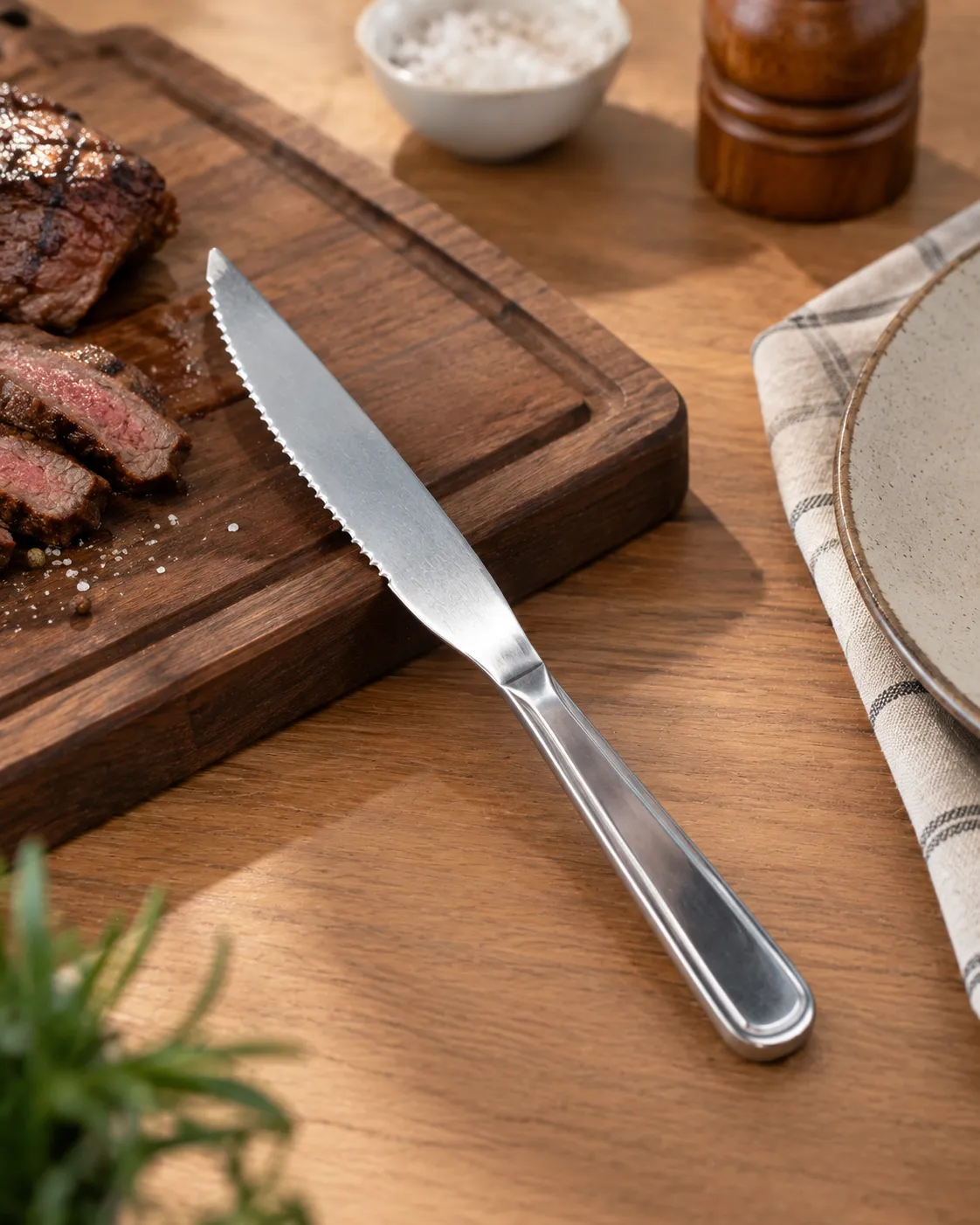 Faca de Churrasco Planeta Topázio