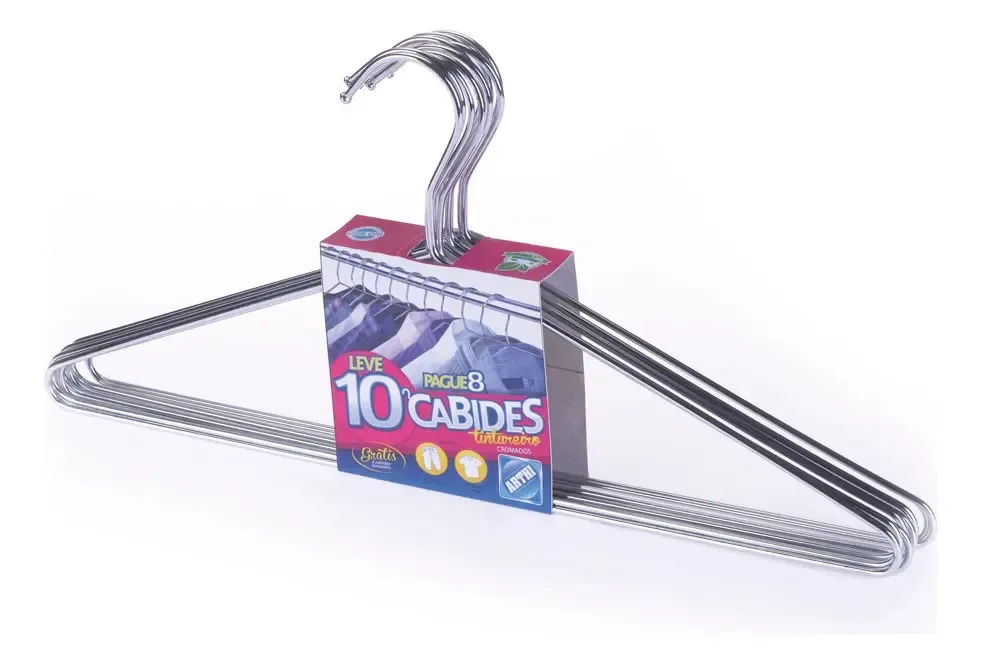 Conjunto de Cabides de Metal - 10 unidades - Arthi, foto 5