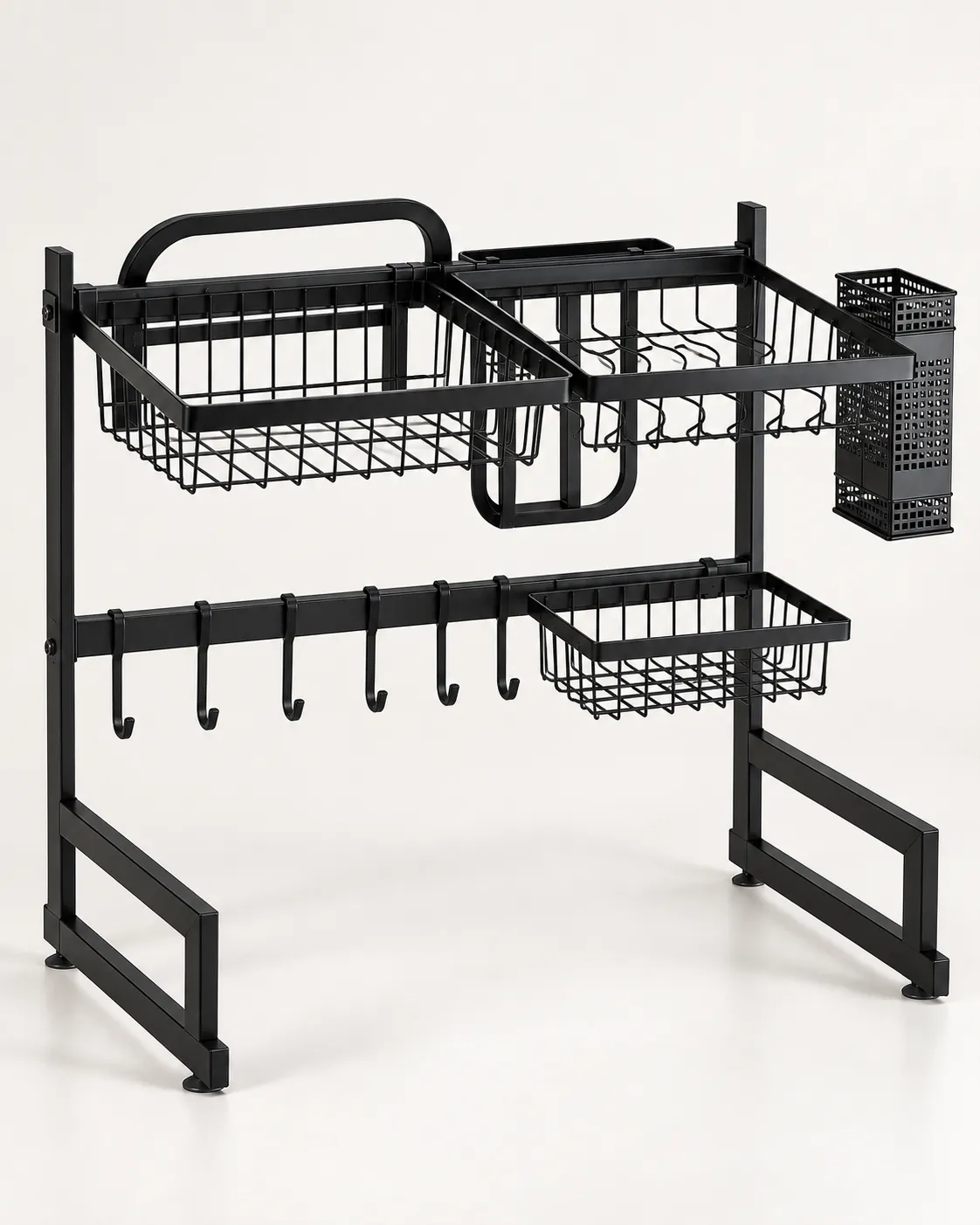 Prateleira Suspensa Rio Home Black 29x65x52, foto 2