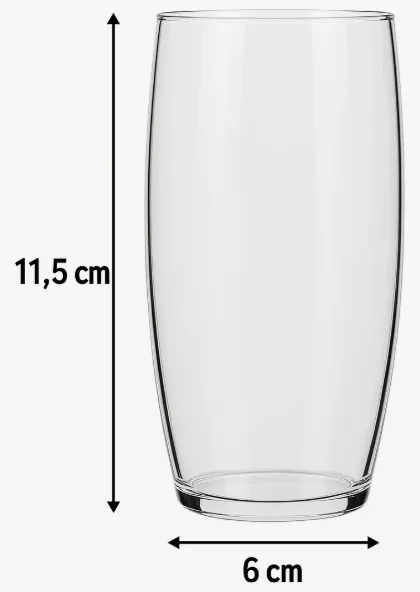 Conjunto 6 Copos Millenium - 300 ml - Nadir Figueiredo, foto 5