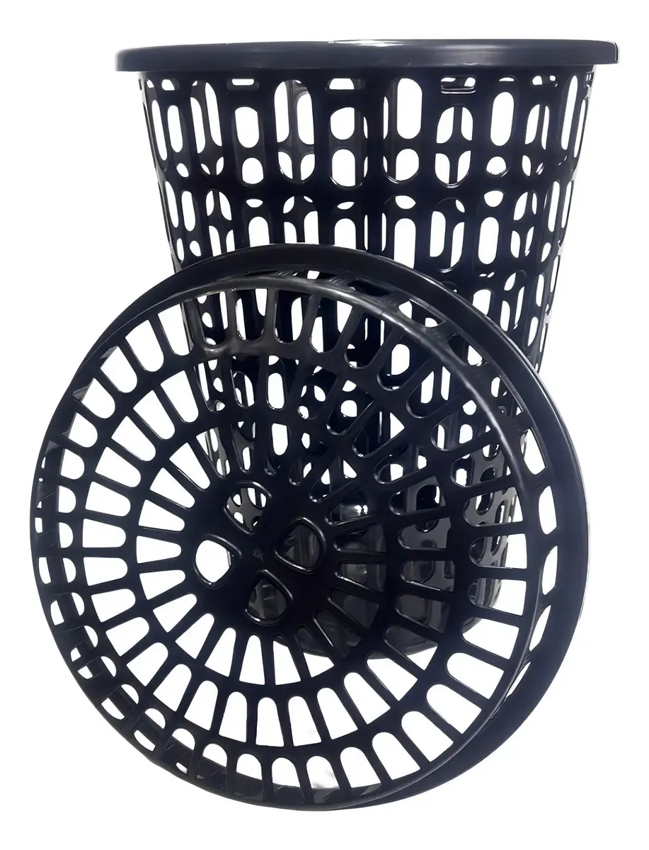 Cesto Telado Preto - 60 Litros - Arqplast, foto 2