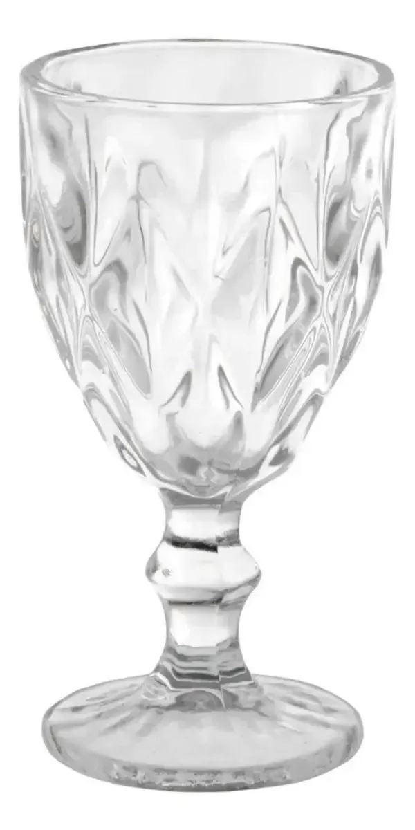 Conjunto de 6 Taças Lehavi Diamond Cristal 340ml, foto 5