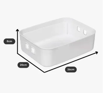 Cesto Organizador Branco - 3,5L - Paramount Fly, foto 4