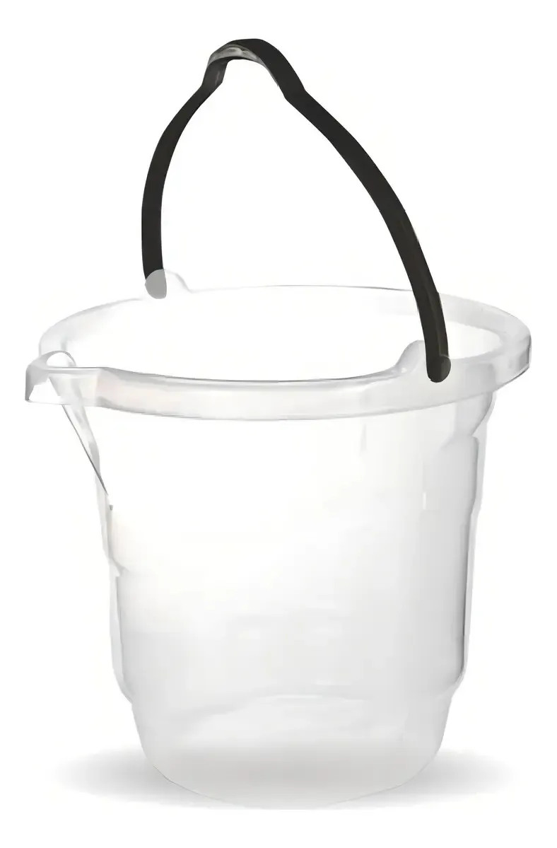 Balde Transparente com Alça - 13.5 L - Erca, foto 4