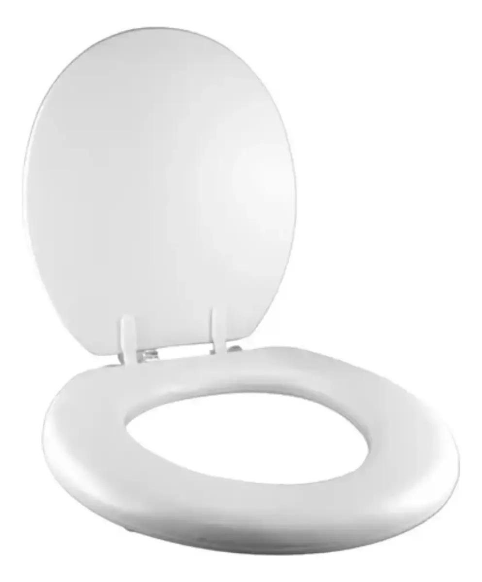 Assento Sanitário de Plástico - Branco - Facilite.UD, foto 2