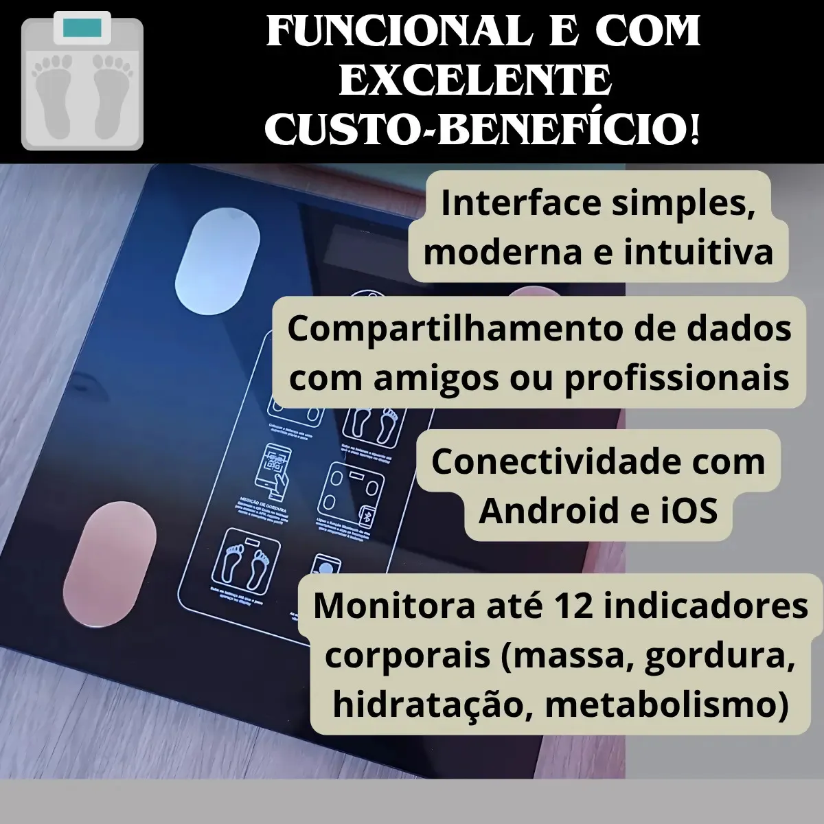 Balança de Piso Digital - Top Rio, foto 5