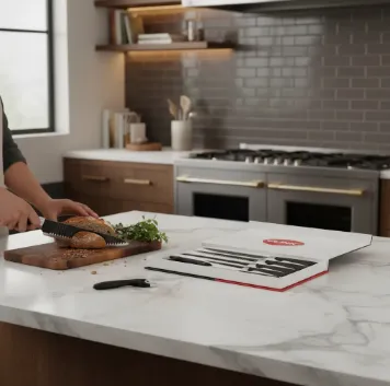 Jogo de Facas Inox Preto - 6 peças - Clink Chef, foto 4