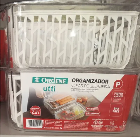 Pote hermético translúcido para secos - 2.2L - Ordene Utti, foto 4