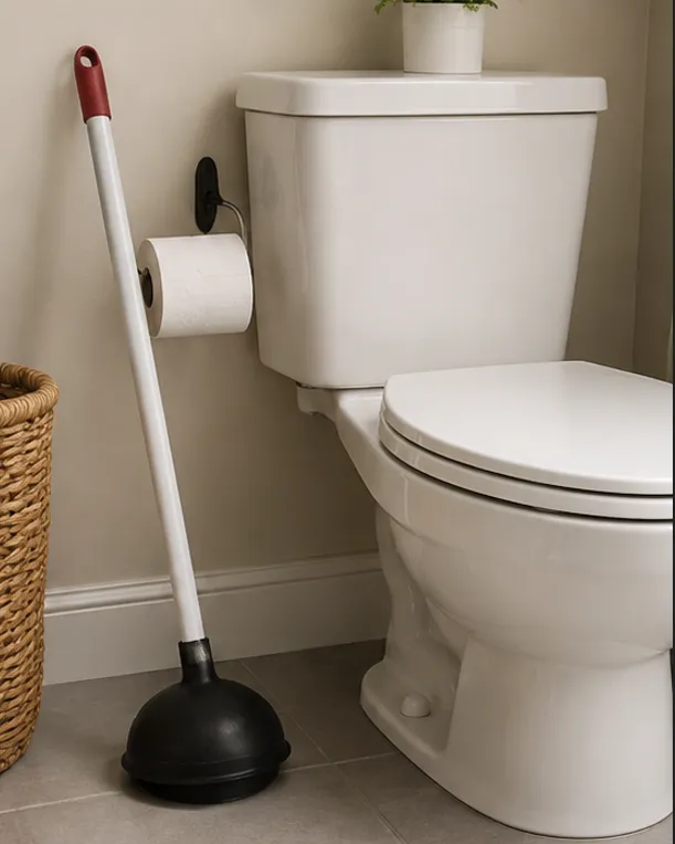 Desentupidor de Vaso Sanitário com Cabo